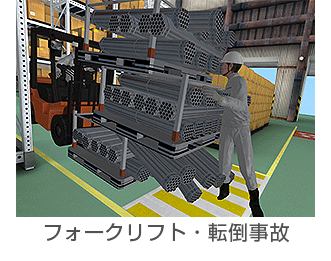 フォークリフト・転倒事故
